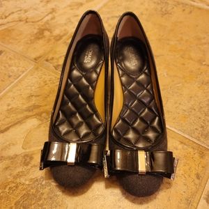 Michael Kors Kiera Grey Pumps with Bow